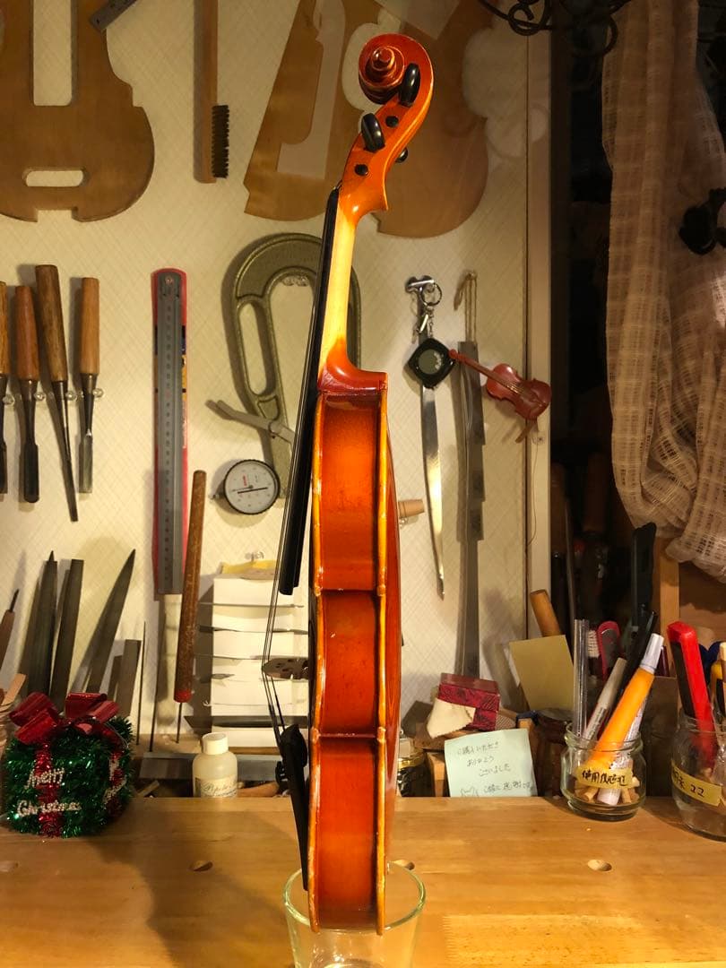 【駒&魂柱調整済】Suzuki分数バイオリンNo230 1/8 2011