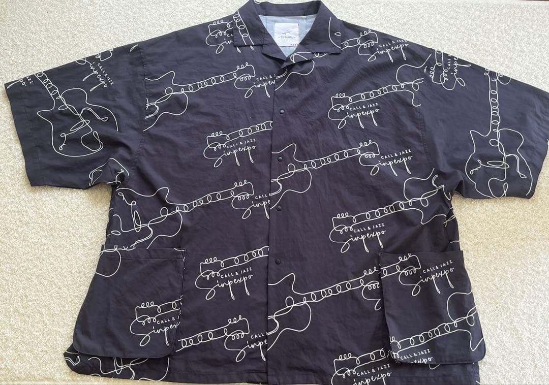 コール&レスポンス　カンビオ　ギター　トガル　アロハ　ボーリングシャツ