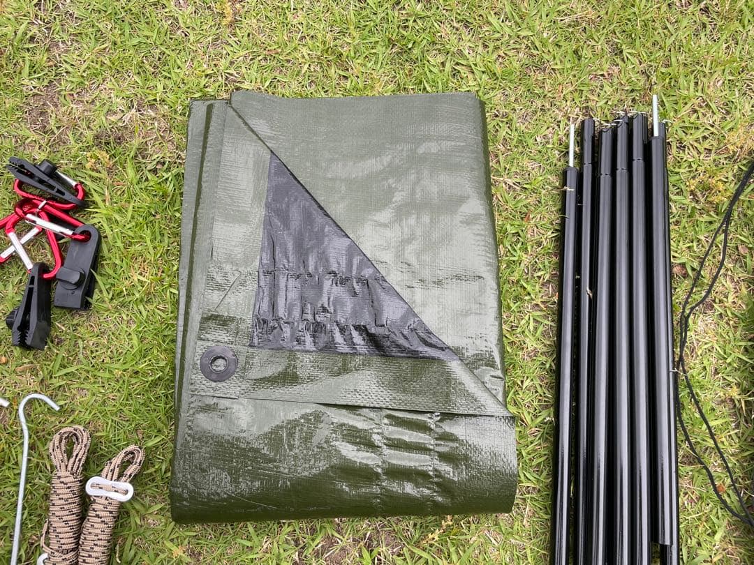 在庫処分！サイドタープ ハイエース バンライフ　車中泊 キャンピングカー