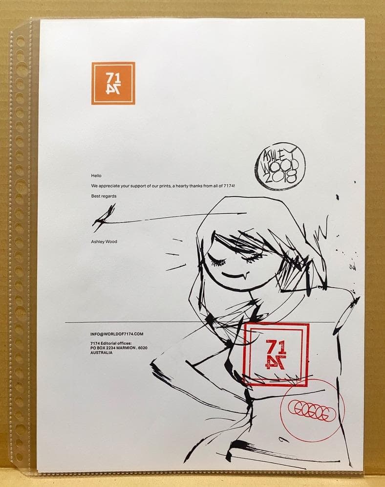 Ashley Wood スケッチ threea toys underverse