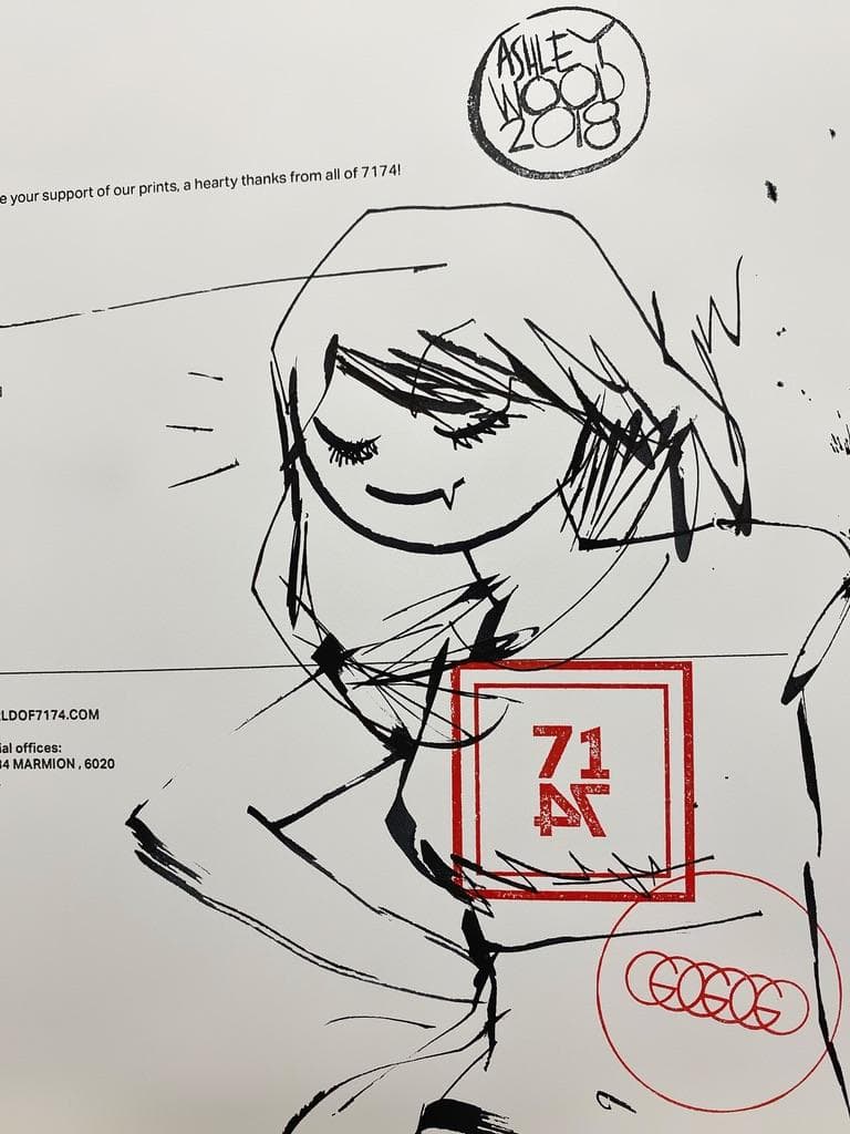 Ashley Wood スケッチ threea toys underverse