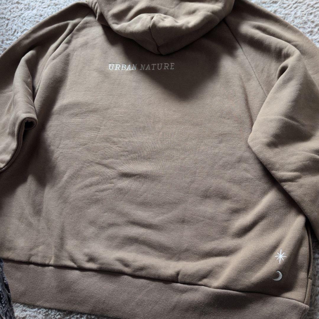 Domingo　ルースイソンブラ パーカー Sサイズ ブラウン