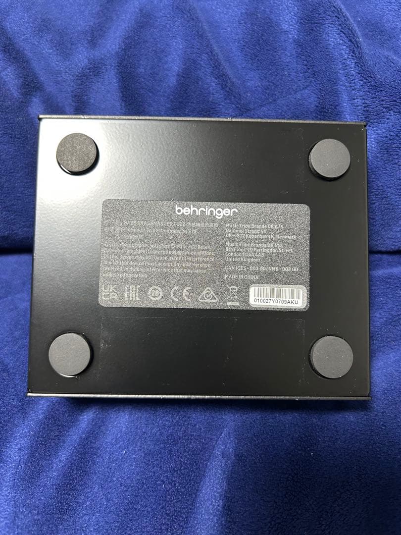 Behringer BASS BRASSMASTER FUZZ 美品