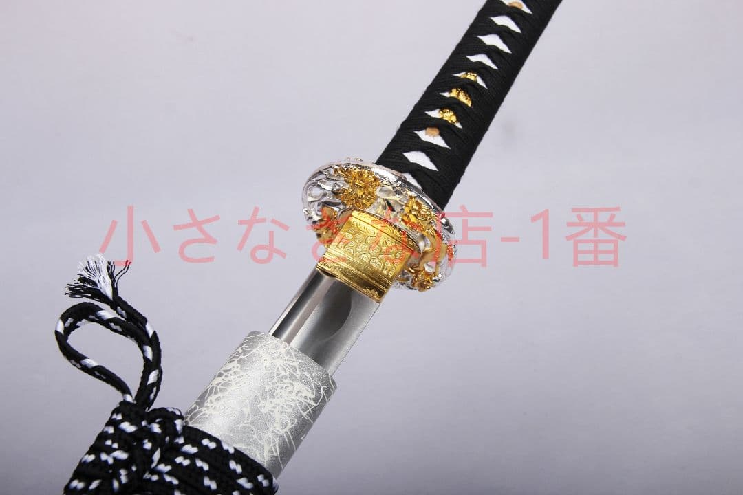 鬼滅の刃金アジサイ 日輪刀 武具　刀装具　日本刀　模造刀 居合刀