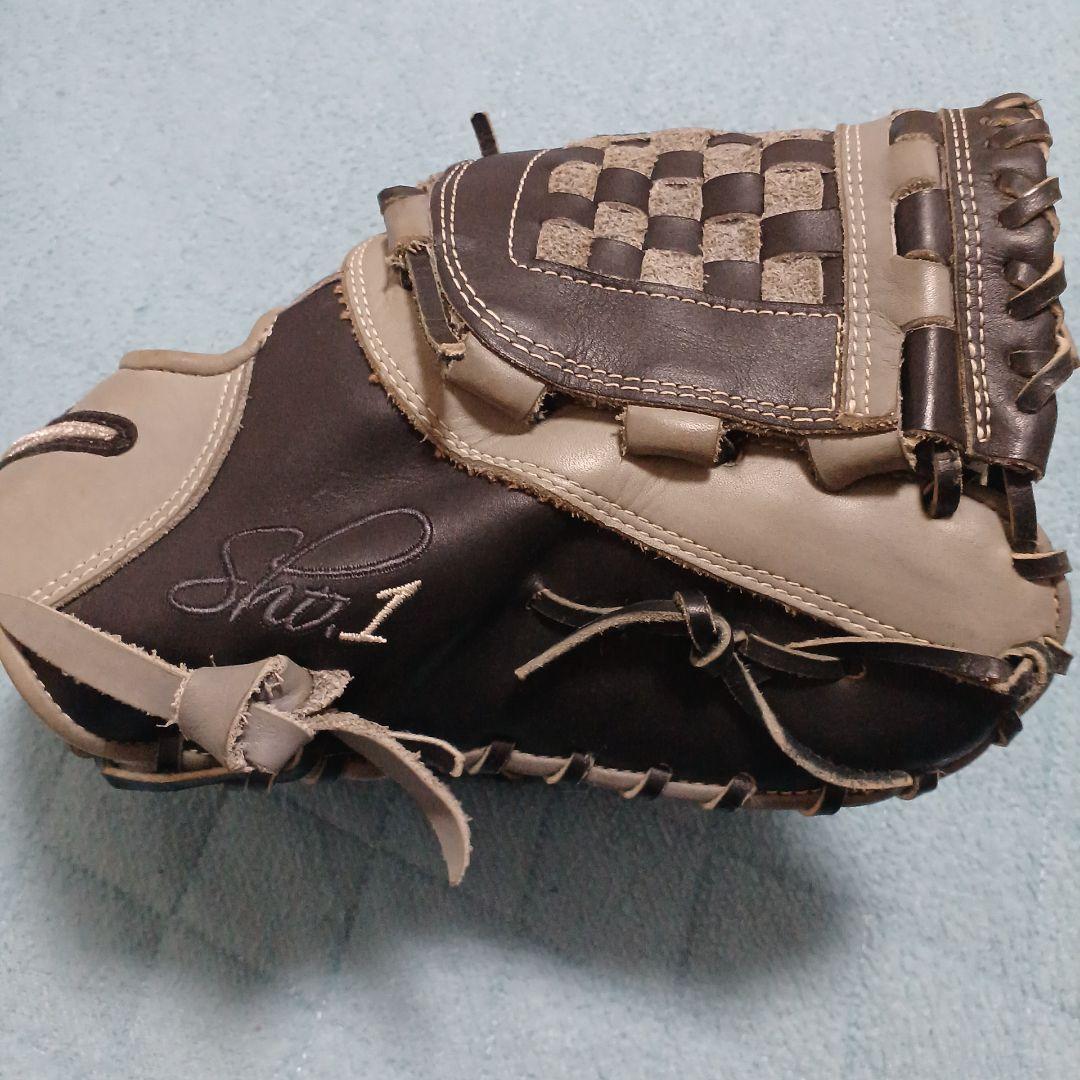 Nike風 軟式グローブ ファーストミット