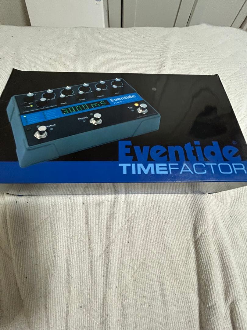 Eventide TimeFactor ディレイ 箱、説明書、アダプター付き