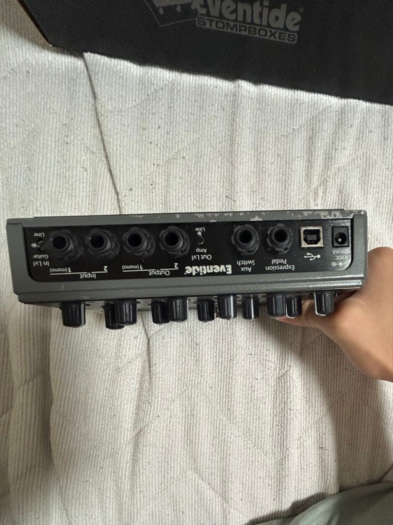 Eventide TimeFactor ディレイ 箱、説明書、アダプター付き