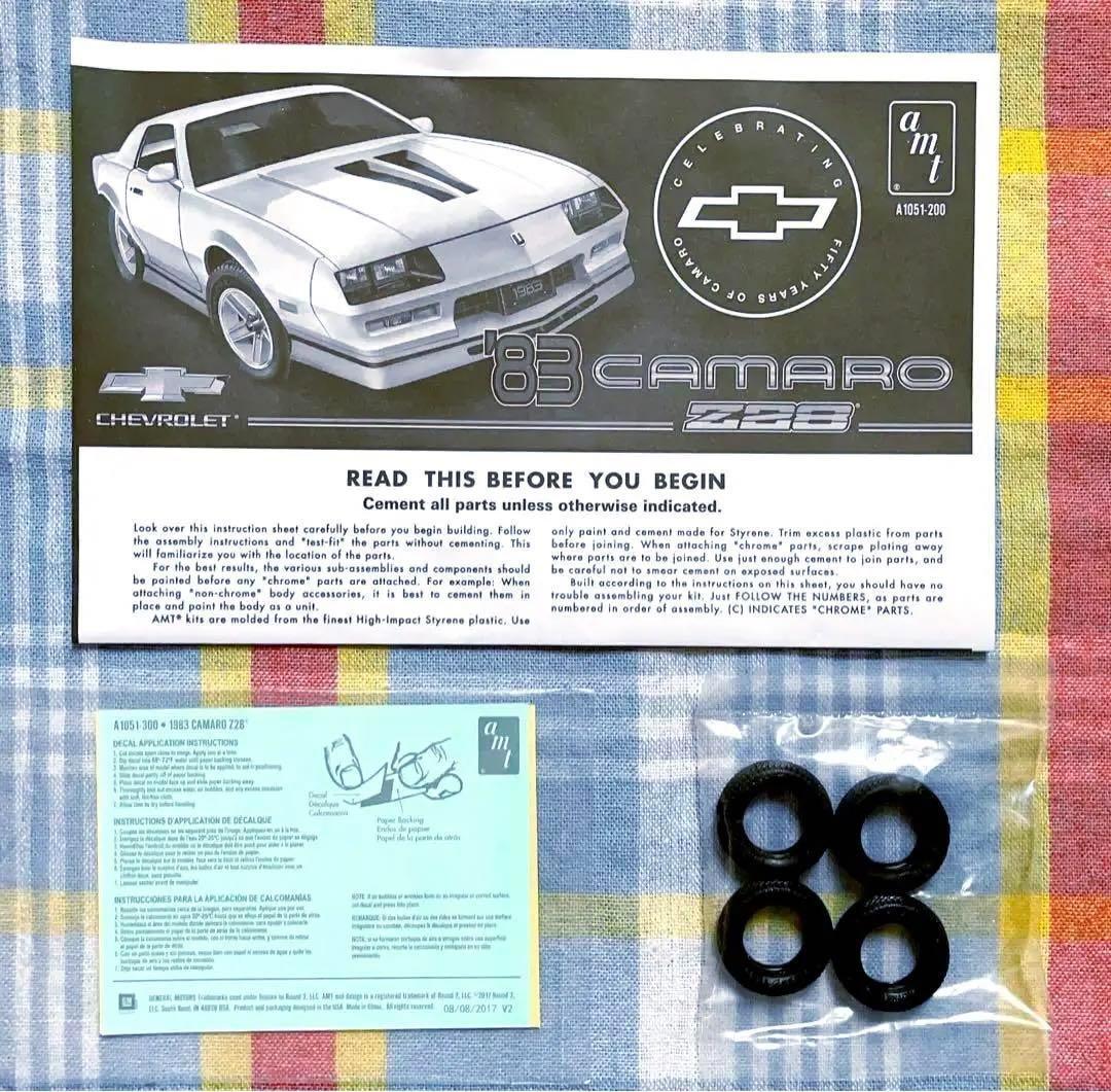 amt 1/25 シボレーカマロ 1983年型 Camaro Z28 新品未開封