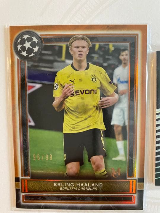 ハーランド　パッチ付メモラビリア　シリアルカード二枚セット