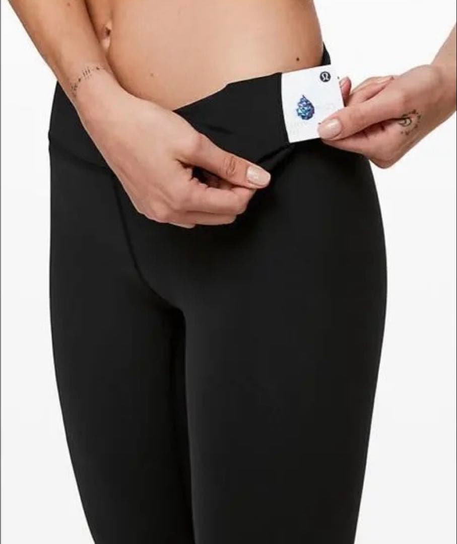 ルルレモン　新品未使用　ヨガレギンス　ハイウエスト ブラック4