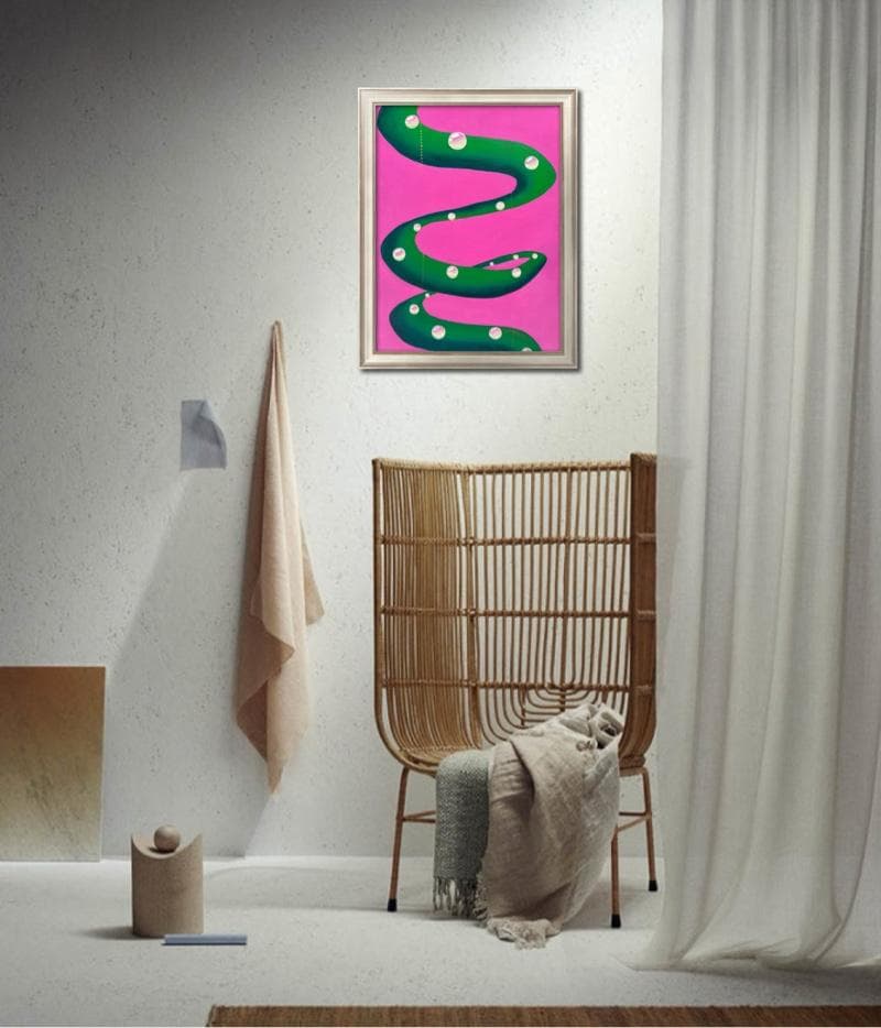 RENA F4サイズ 原画 絵 アート 抽象画 アクリル画 キャンバス