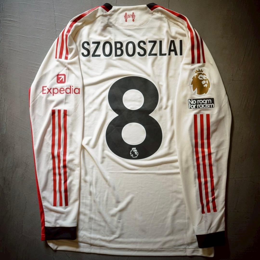 リバプール 25/26 ユニフォーム アウェイ オーセンティック ソボスライ L