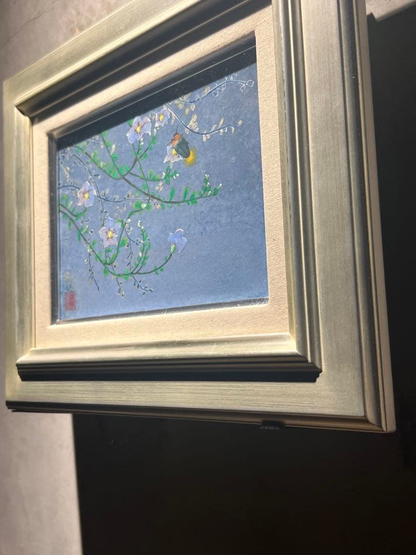 鈴木孝一【涼夏】肉筆日本画　正光画廊