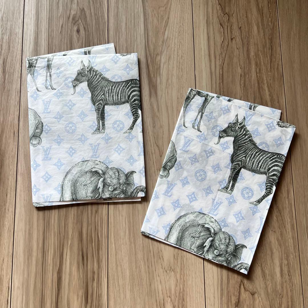 非売品 ルイビィトン　フラグメント　チャップマン 包装紙　ステッカー　セット