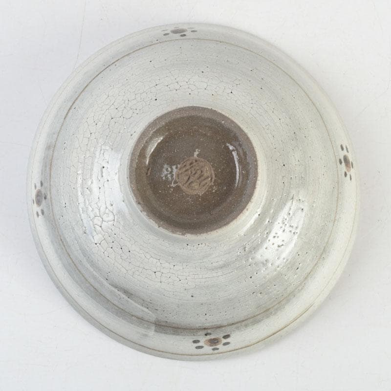 茶道具　板谷波山作　蛇之目茶碗　共箱　V　9560