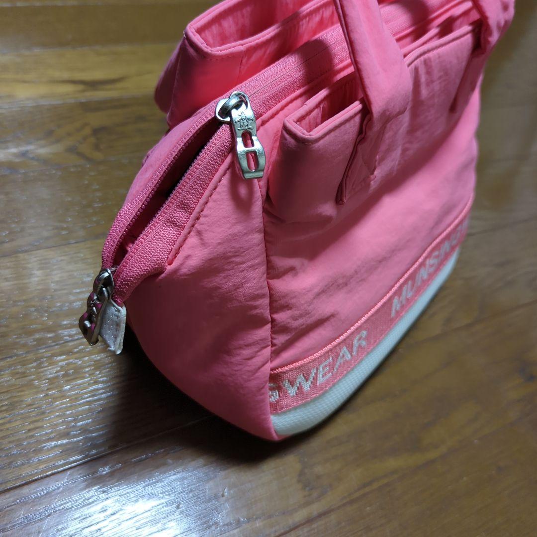 Munsingwear ピンク ゴルフカートバッグ
