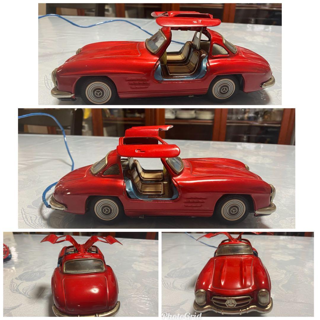 バンダイ製「メルセデス・ベンツ300SL クーペ　ガルウイング」リモコン付