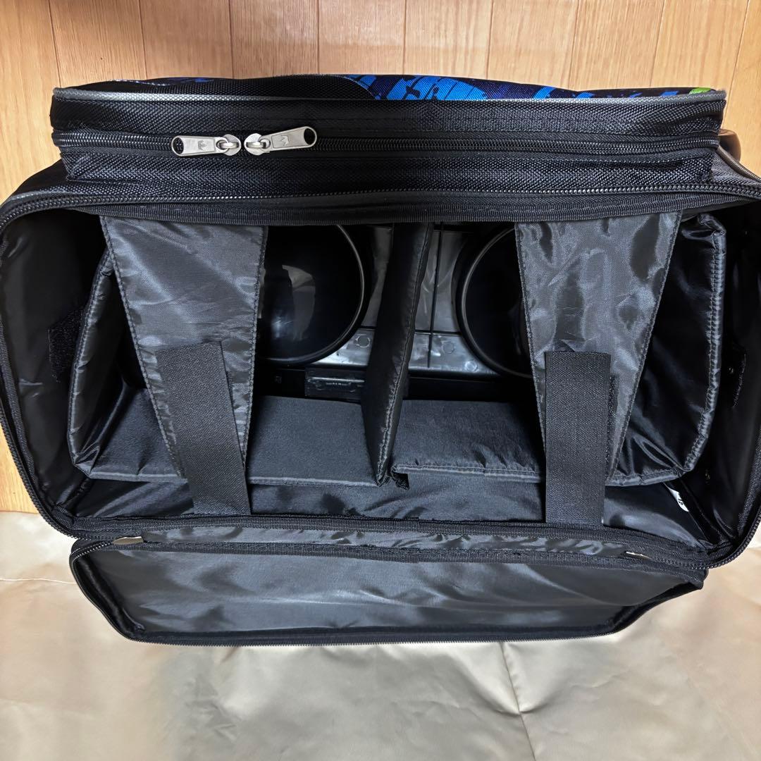 【美品】Brunswick ダブルローラー 2ボール ボウリングバッグ 2025