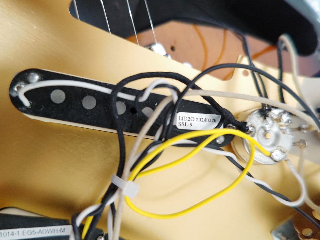 Fender Mexico Stratocaster mod　ローステッド