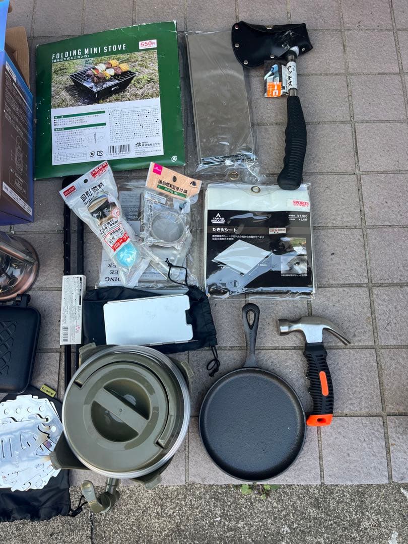 キャンプセットです