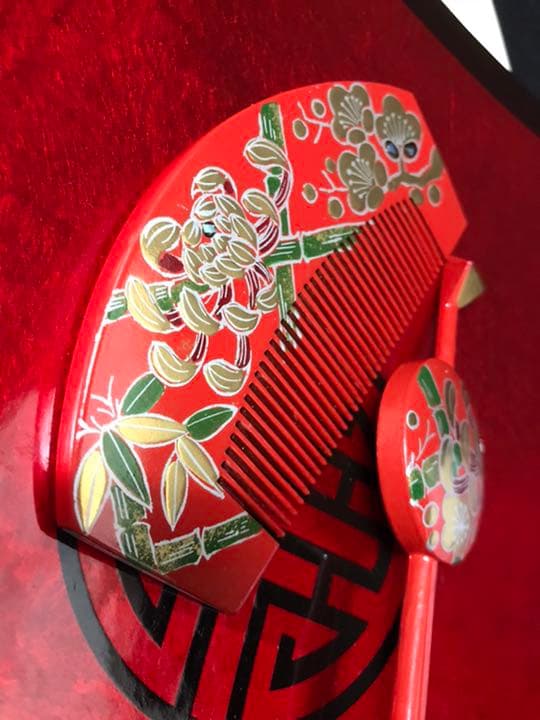 やはり格が違う　花街のお持ち物　リアルビンテージ　簪#櫛162