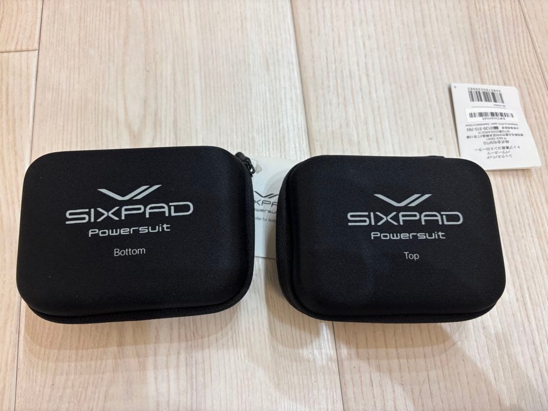 【美品】SIXPAD Powersuit シックスパッド　トップ＆ボトム セット