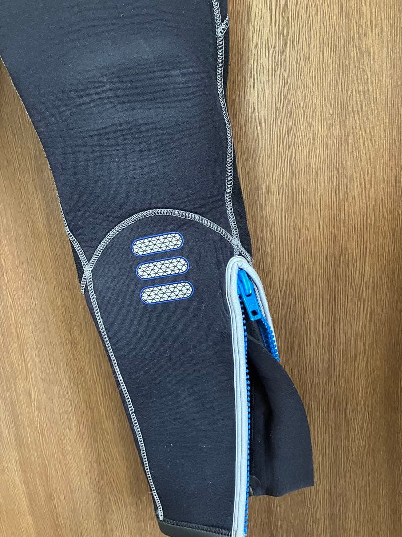 Aqualung フルウェットスーツ 黒・青