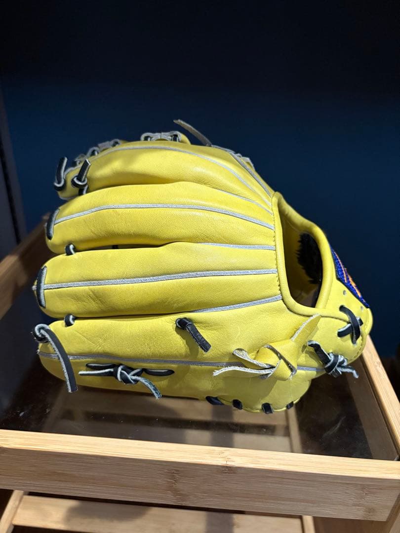 ハイゴールド 軟式グローブ イエロー