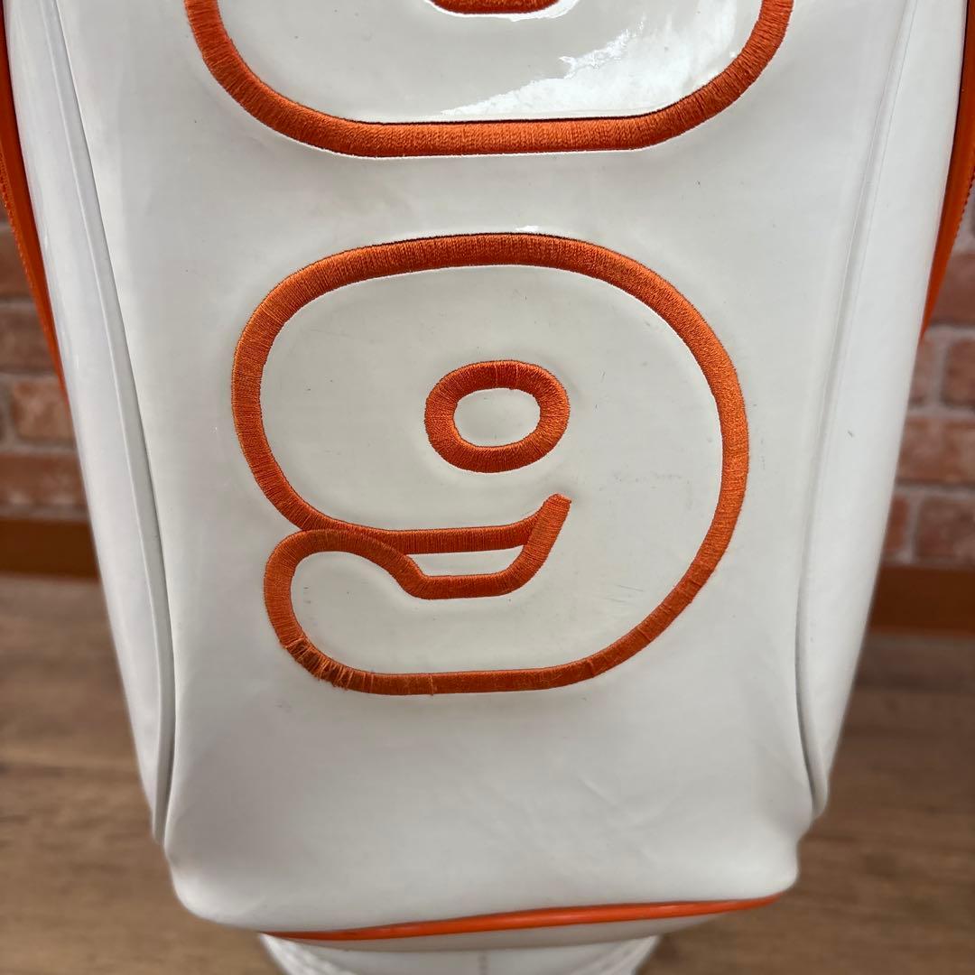 ‼️パーリーゲイツ ゴルフ エナメル キャディバック オレンジ‼️