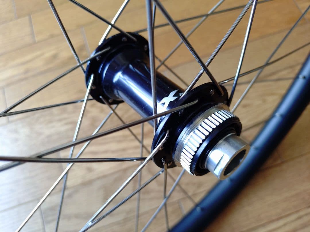 27.5 650B MTBフロントホイール XTハブ カーボンリム