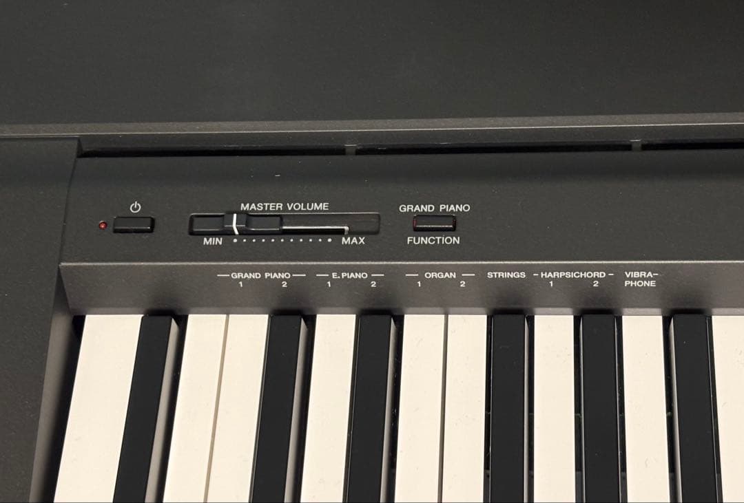 ヤマハ 新品未使用品　P-45B 88鍵盤　フットスイッチ、付属品全てあり