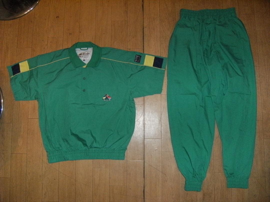 新品★昭和レトロ★90年代★当時物 スポーツウエアー 上下セット★アウトドア