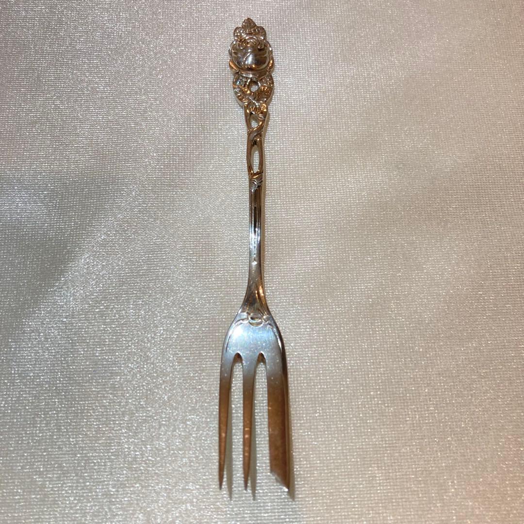 54【Adam Manns】 ヒルデスハイムローズ純銀フォーク 6本