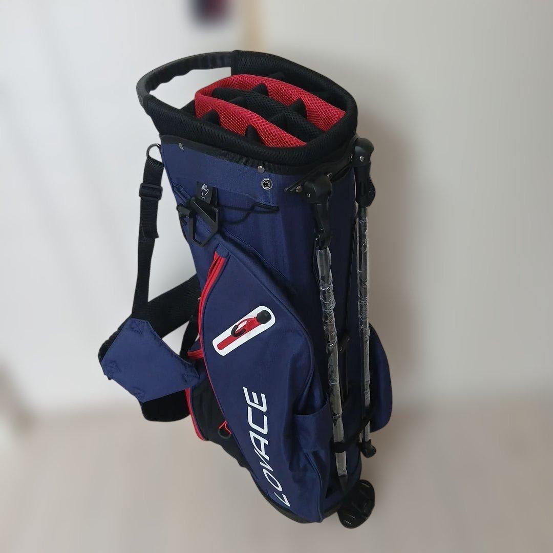 いまだけバーゲン LOVACEスタンドキャディーバッグ新品