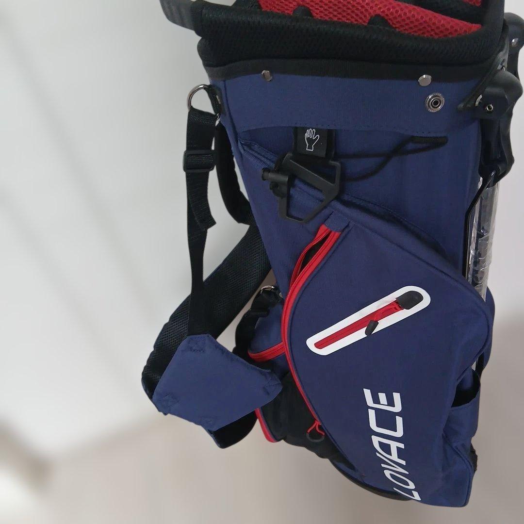 いまだけバーゲン LOVACEスタンドキャディーバッグ新品