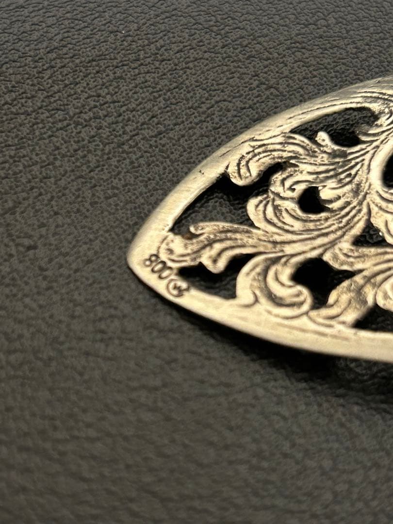 イギリスアンティーク　シルバー 800 装飾的なケーキサーバー