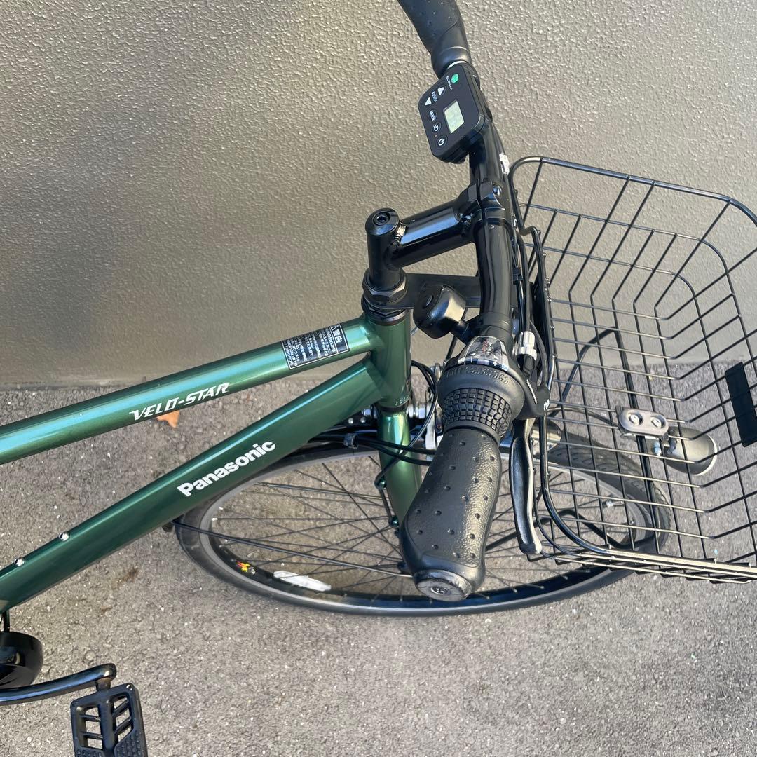 パナソニック新型電動アシスト自転車スポーツ型 グリーン