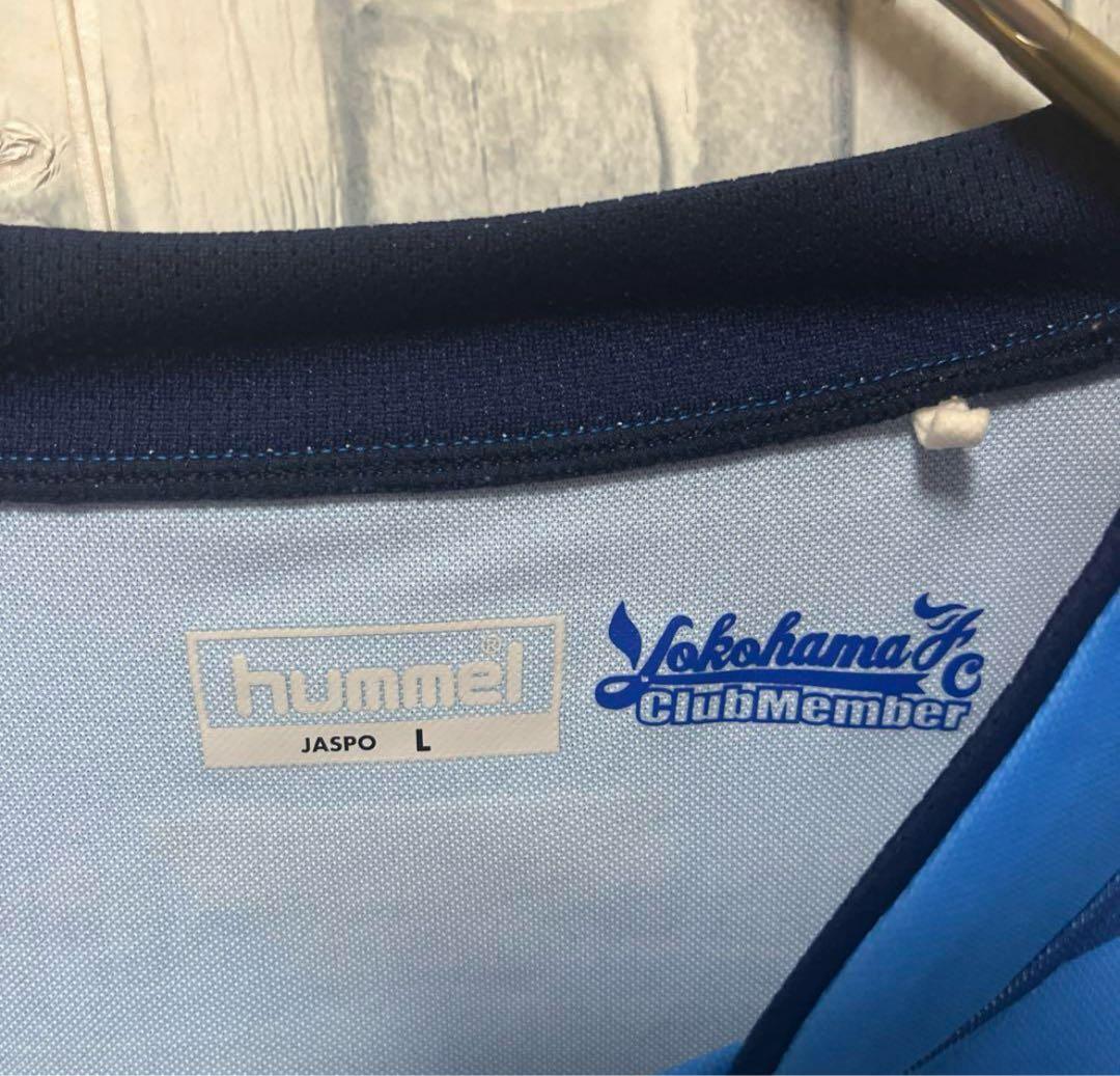 ヒュンメル 三浦知良 カズ 横浜FC 2014 ユニフォーム 半袖 ゲームシャツ