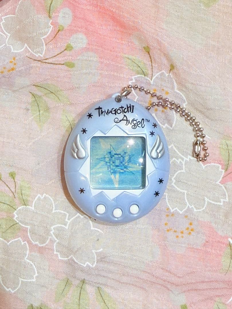 【動作確認済】海外版てんしっちのたまごっち パールブルー