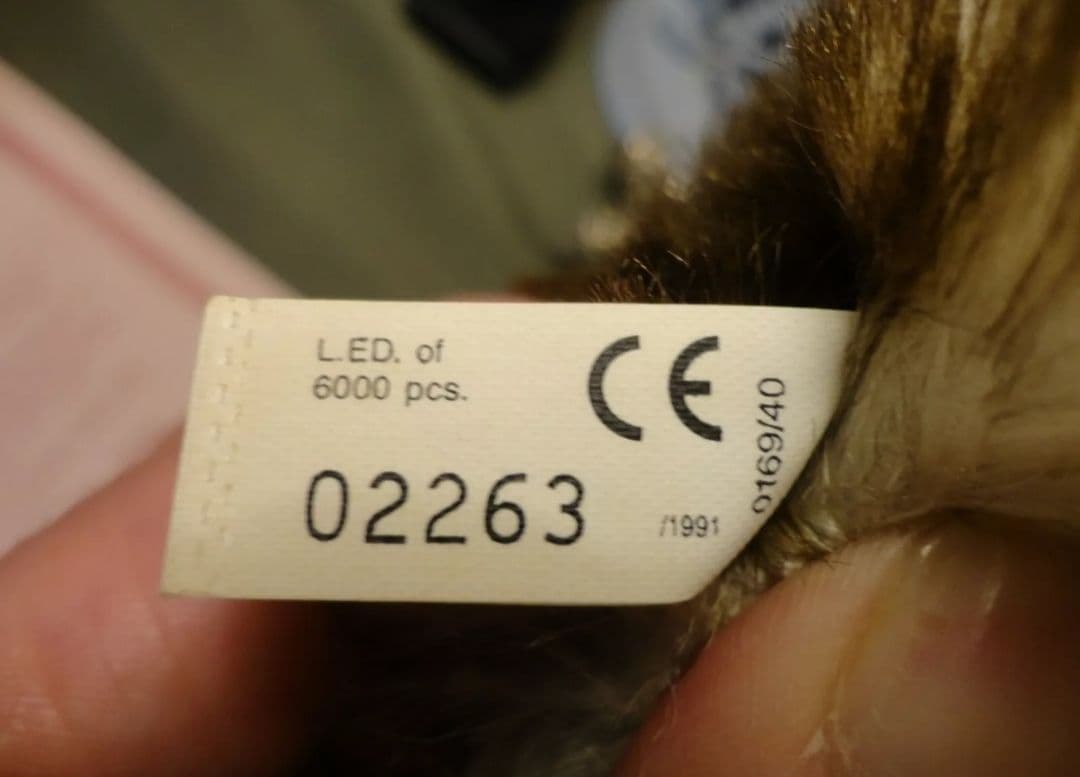 ◎レア　シュタイフ　テディベア　steiff ハッピー　teddy bear