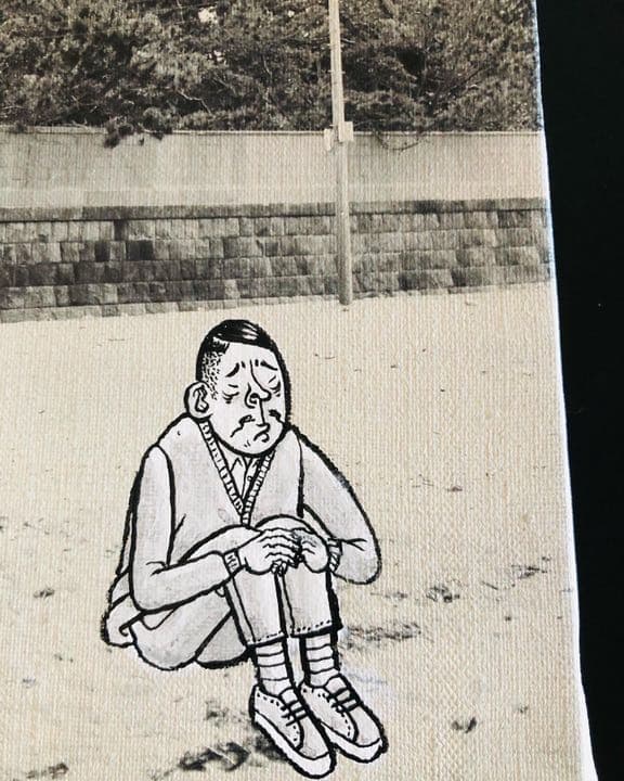 ESOW 原画　--- 代官山 TSUTAYA展示作品