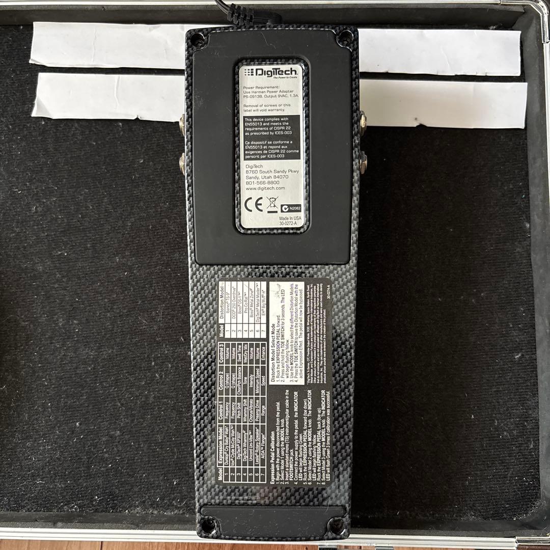 【美品・動作確認済み・アダプター・取説付き】DigiTech EX-7