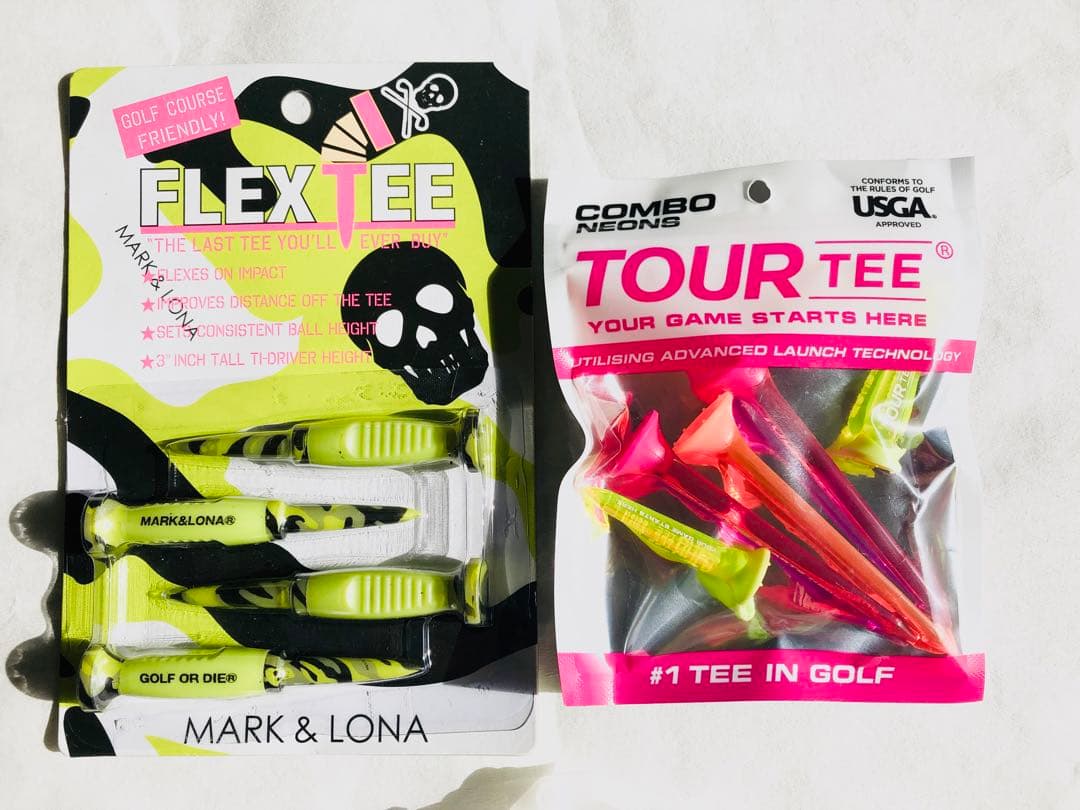 MARK & LONA ゴルフティー ソックス スカル 迷彩 カモフラ 木村拓哉