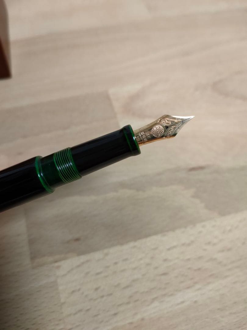 ★12月2日まで★中屋万年筆 緑溜
