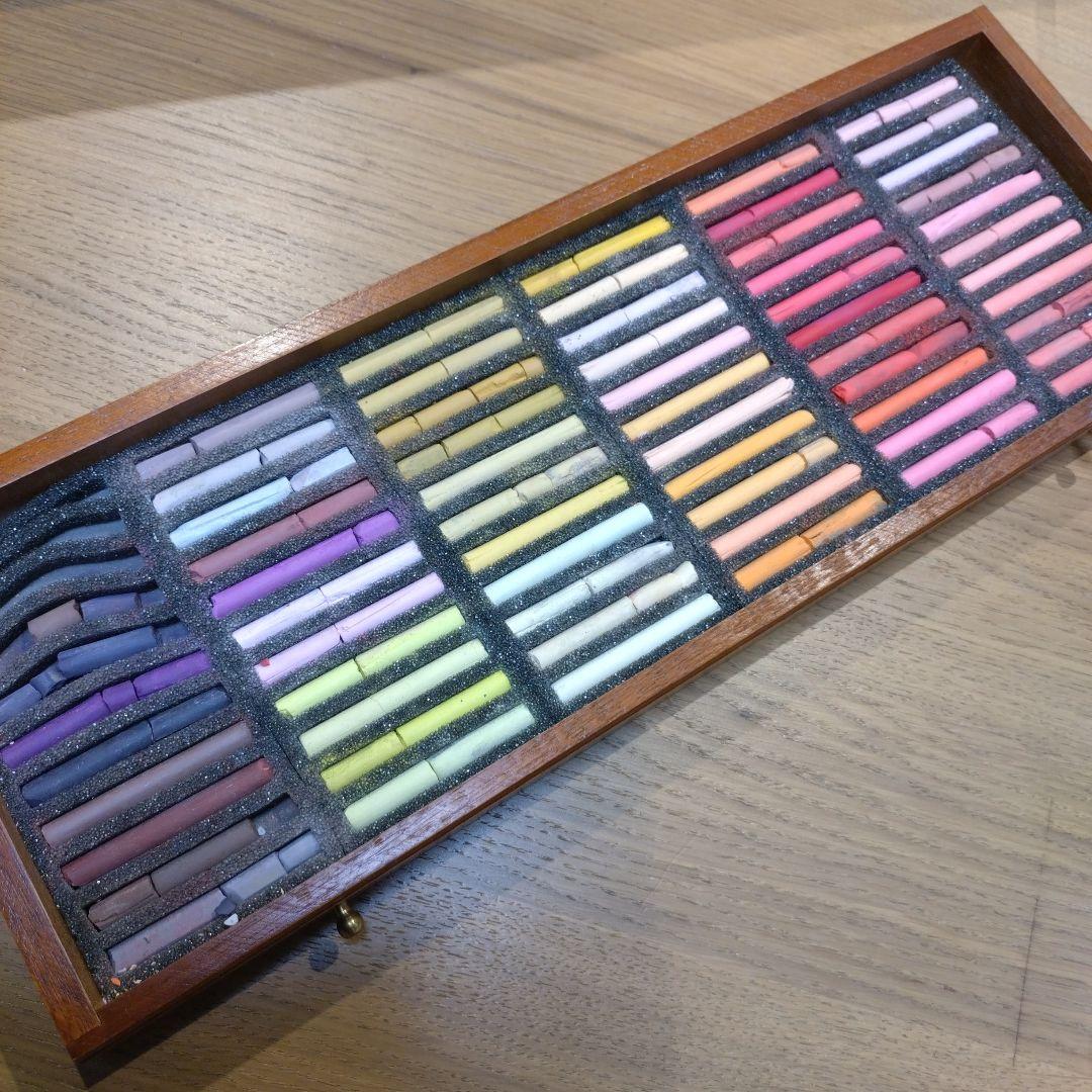 DALER-ROWNEY ラウニー パステル 木箱 訳あり