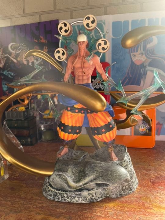 超希少！【ワンピース】神・エネル　フィギュア  海外輸入品希少。