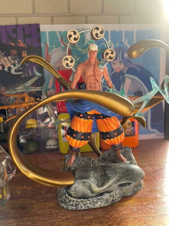 超希少！【ワンピース】神・エネル　フィギュア  海外輸入品希少。