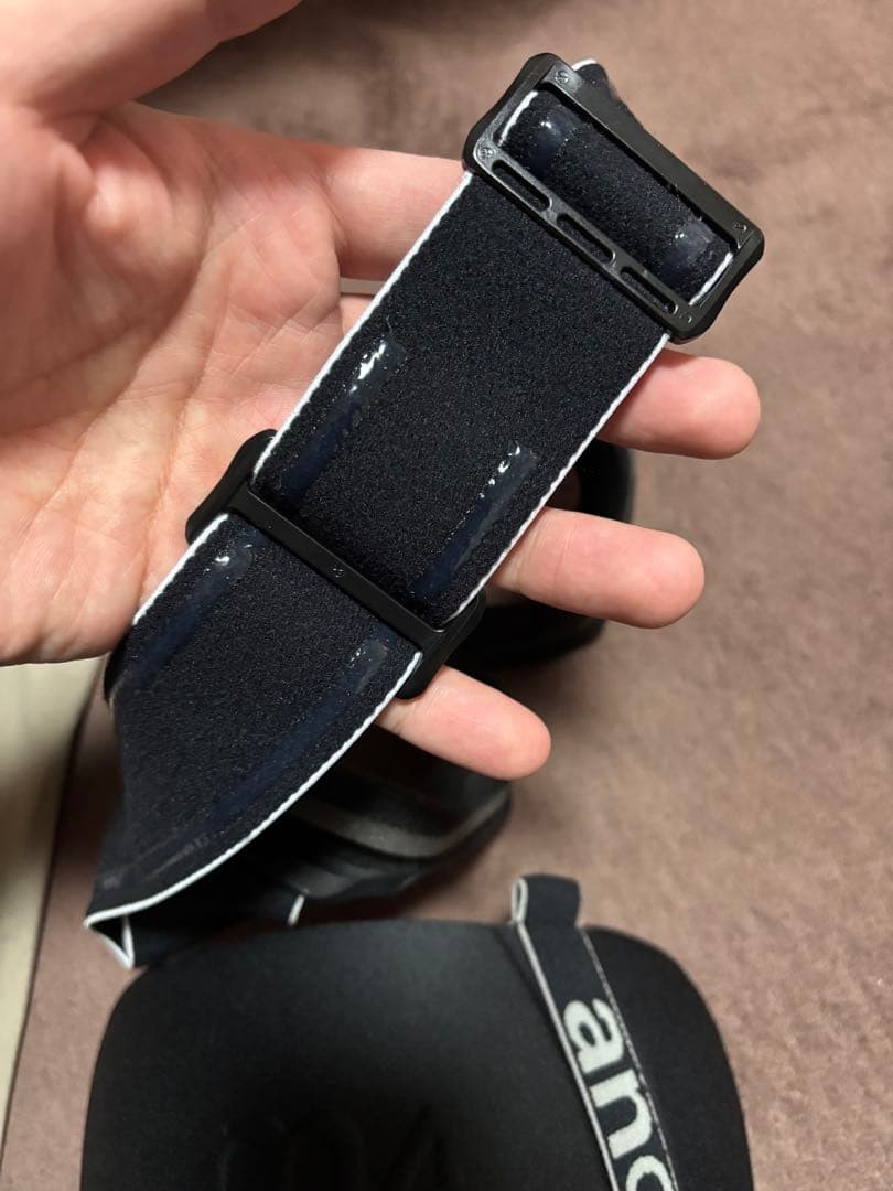 anon. m4. ゴーグルとフェイスガード2枚、ハードケースセット