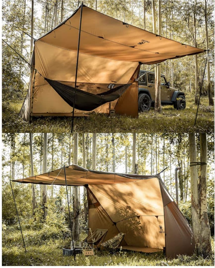 ワンティグリス　ROCDOMUS　ハンモック　ホットテント2.0