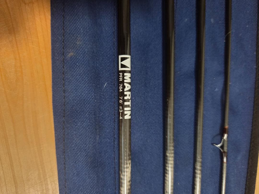 稀少 MARTIN フライロッド 7'6\" #3/4 4ピース